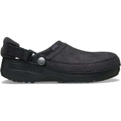 Crocs Classic Crafted Vegan Suede Klompen Zwart EU 43-44
