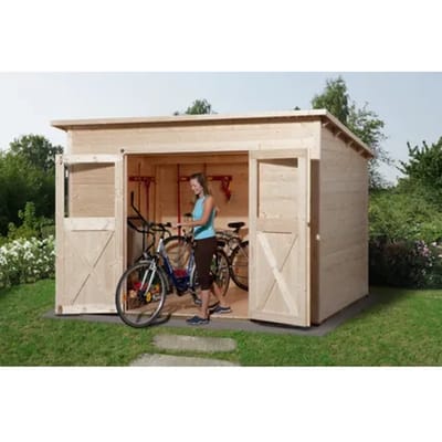 Weka Tuinhuis 325 - Onbehandeld - 299x250cm