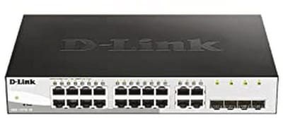 Smart Managed Gigabit Switch met 16 Poorten - Power over Ethernet (PoE), Bandbreedtecontrole, Ventilatorlosemode
