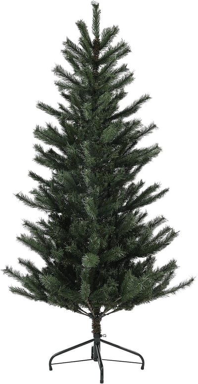 kerstboom - Kunstkerstboom - Realistisch uiterlijk - Vlamvertragend - Stabiele metalen voet - 180 cm - Groen