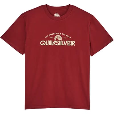 Quiksilver Ev Vista T-shirt Met Korte Mouwen Rood L Man