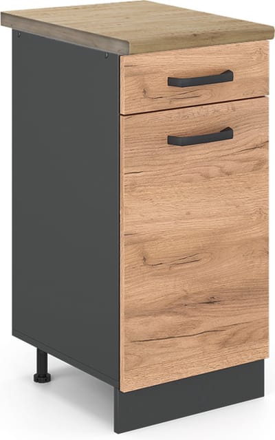 Vicco R-Line Keukenonderkast – 40 cm, WB Eik Krachtige eik goud
