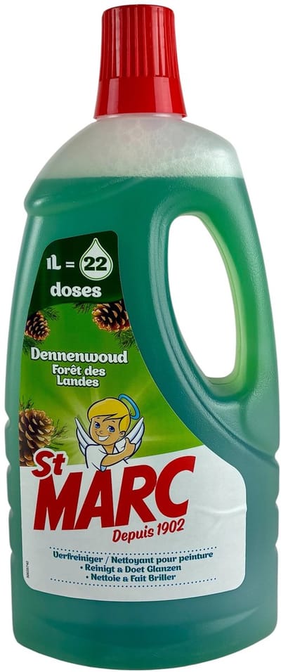 St. Marc Allesreiniger – Dennen – 3x 1 L | Krachtige Multireiniger & Ontvetter