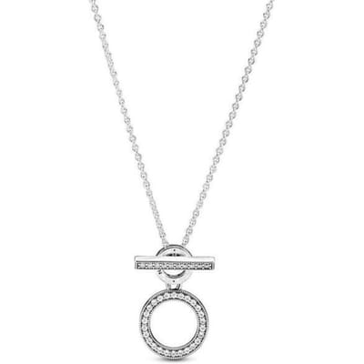 Luxe Accesorios Bijoux Accessoires Dames Sieraden Diy Designer Bedel Ketting In Sterling Zilver 55cm white