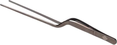 YAKINIKU Pincet Gebogen - BBQ Tang RVS - 21 cm - Kookpincet Shichirin & Kamado - Vaatwasserbestendig