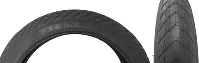 Extra Brede Fietsband 20 Inch 4.00 (100-406) Stijve Wielerband Zwart