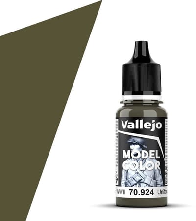 Vallejo Hobbyverf Acrylverf - 70924 Model Color Russian Uniform WWII - Acryl Verf flesje - 17 ml