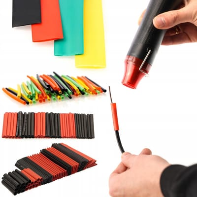 Rosfix Krimpkous Set Organizer - Poliolefin 2:1 Krimpverhouding - 291 Stuks, Ø1–14mm