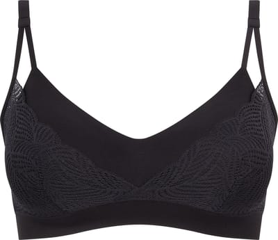 Chantelle - SoftStretch - Kanten bralette - Zwart - Maat M/L