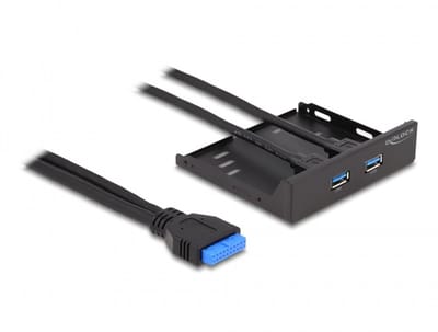 Delock 3.5″ Front Panel > 2 x USB 3.0