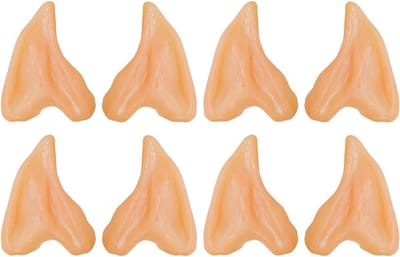 8 Stuks Elf Oren voor Cosplay, Zachte Puntige Goblinoren voor Halloween en Feestelijke Verkleedpartijen, Perfecte Accessoires voor Fantasy Kostuums