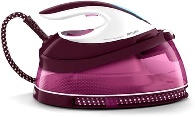 Philips Stoomstrijkijzer PerfectCare Compact GC7842/40 - steam generator iron - sole plate: SteamGlide
