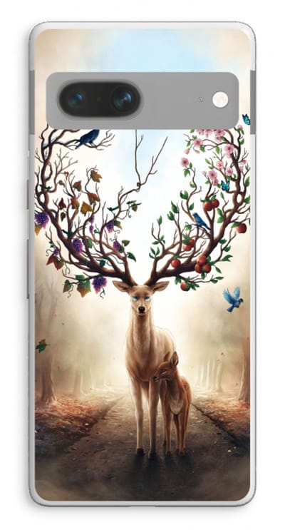 Case Company® - Hoesje geschikt voor Google Pixel 7 hoesje - Seasons Change - Soft Cover Telefoonhoesje - Bescherming aan alle Kanten en Schermrand