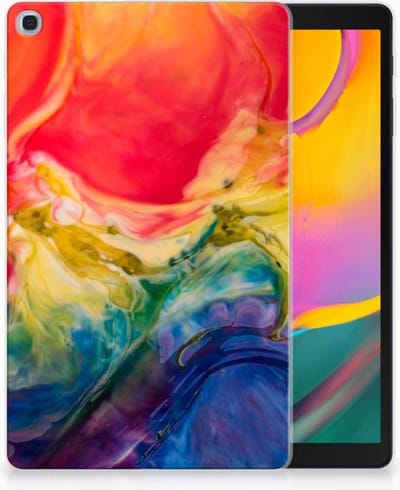 Tablethoes Samsung Galaxy Tab A 10.1 (2019) Watercolor Dark