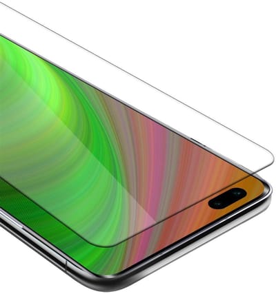 Cadorabo Screenprotector geschikt voor Honor 30S - Pantser film Beschermende film in KRISTALHELDER Geharde (Tempered) display beschermglas in 9H hardheid met 3D Touch
