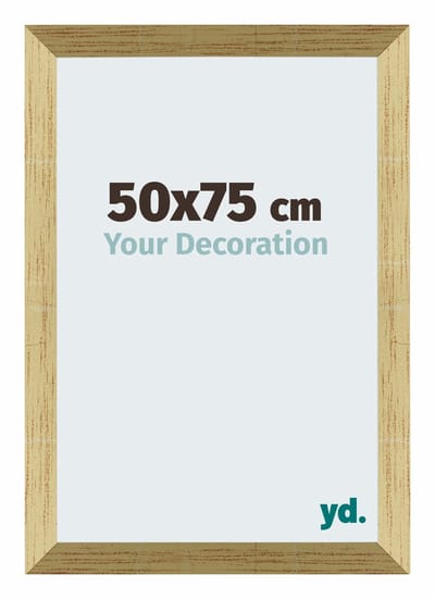 Your Decoration - Puzzellijst 50x75 cm - Goud Glans - Puzzellijst 500-1000 stukjes - MDF Fotolijst - Mura