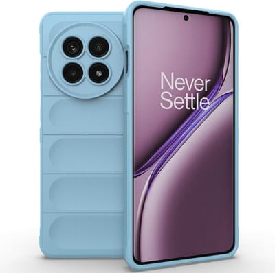 Coverup Hoesje - Geschikt voor OnePlus 13R Hoesje - Coverup Hands-On Rugged Back Cover - Lichtblauw