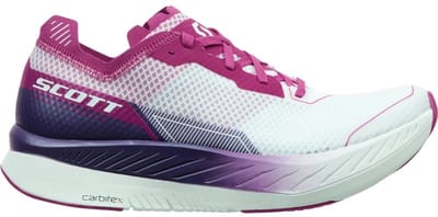Scott Damen Laufschuhe Speed Carbon RC White/Carmine 189706 Rosa/Weiß-39
