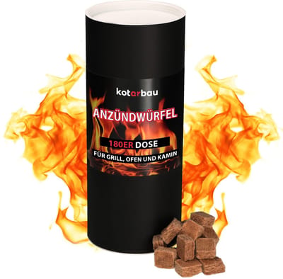 KOTARBAU® 180 Stuks Aanmaakblokjes voor Open Haard, Houtwol, 25x8x13 cm, Aanmaakwokkels, Aanmaakblokjes voor Houtkachel, voor BBQ Open Haard