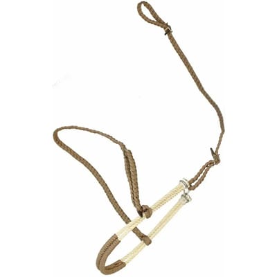 Nylon paardenneusriem met riempje Tattini