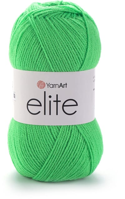 YarnArt Elite Garen – Premium Acryl Breigaren & Haakgaren voor Dekens, Truien en Accessoires - 100g / 300m - Kleur 8233