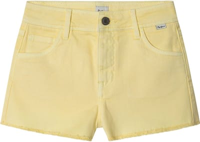 Pepe Jeans Ofra Korte Broek Geel 12 Years Jongens,Meisjes