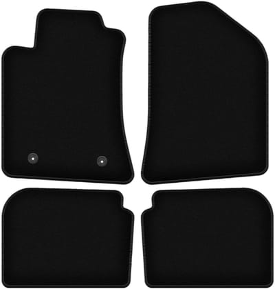 BASIC zwarte veloursmatten voor: Toyota Avensis II T25 stationwagen, liftback, sedan (2003-2009)