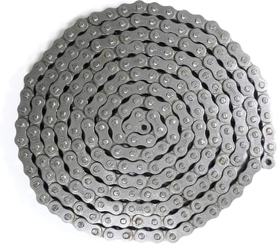 Ketting 08B-1 - Stalen Ketting - Industrieel Transport - Volgens DIN 8187 - 10 x 10 x 5 cm - Staal