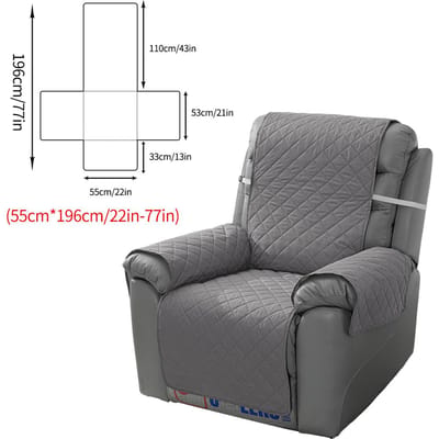 Housse de canapé simple, housse de fauteuil inclinable, housse de protection imperméable pour fauteuils, housse de canapé, protection de meubles pour salon