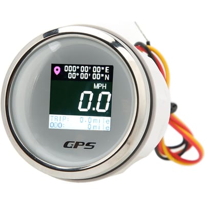 52mm GPS Snelheidsmeter Kilometerteller DC 9‑32V Kilometerstand IP67 Waterdicht Antidamp Universeel voor Boot Camper Motorfiets