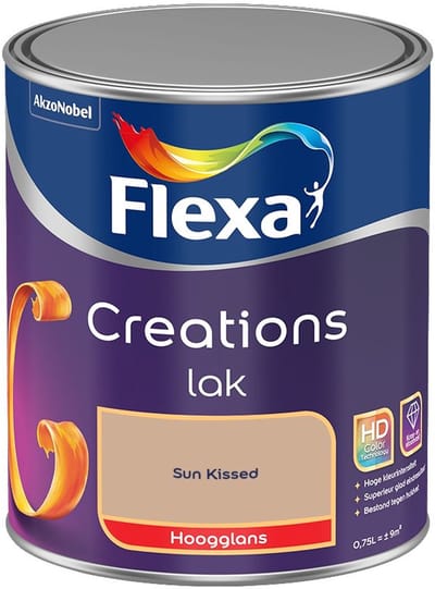 Flexa - Creations Lak Hoogglans - Sun Kissed - Mengverf - 750 Ml
