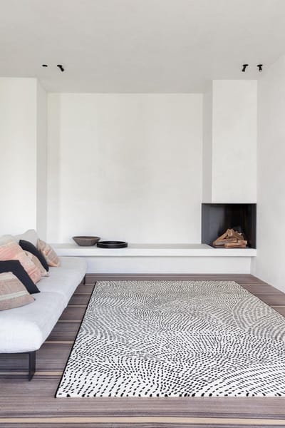 Vloerkleed Timeless Creativity Bianconero Ink 463.07.AF100 - maat 200 x 290 cm
