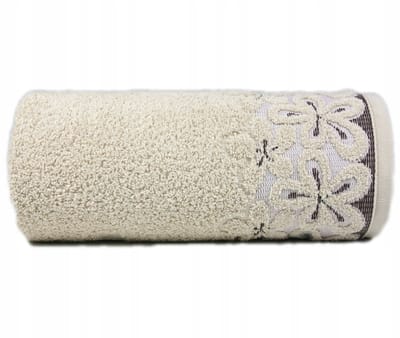 Beige Handdoek Bella 30x50 cm - Zacht en Absorberend