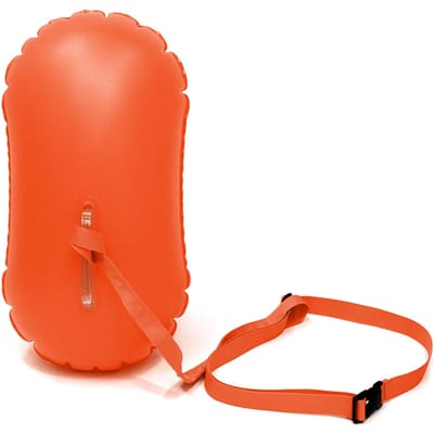 Sac de natation gonflable, Airbag étanche en PVC, bouée de sauvetage pour plongée en apnée, sac flottant orange