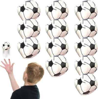 Jongleerballen Kinderen - Behendigheidsballen Set - Spel en Vaardigheid - Verstevigde Stiksels - Set Van 12 - Voetbal Kleuren