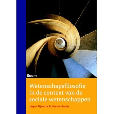Wetenschapsfilosofie In De Context Van De Sociale Wetenschappen - Jesper Tijmstra