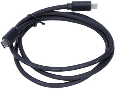 Allecto - USB C Kabel - USB 3.1 Overdracht - 3.3ft Formaat - Oplaadkabel voor Laptop en Telefoon - Type C Verbinding - Voor SSD en Apparaten