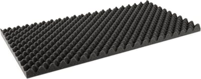 MUSIC STORE Noppenschaum anthraciet 40 50 x 100 cm, 40 mm sterk - Absorber