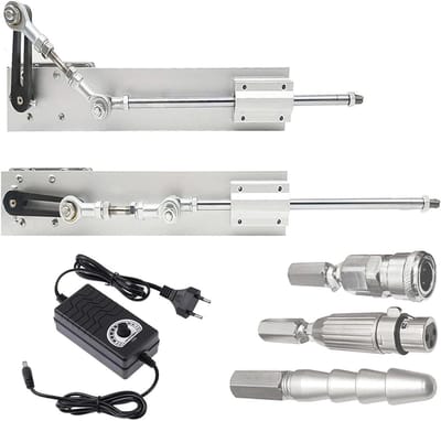 Lineaire Actuator - Motor - Automatische Beweging - Borstel Commutatie - 150 mm Slag - Zilver