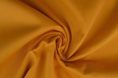 30 meter twill katoen - Okergeel - 65% katoen - 35% polyester