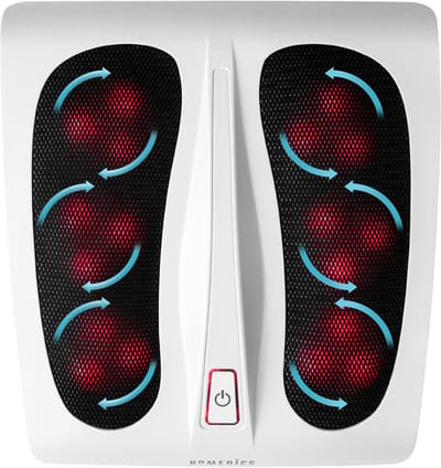 Verwarmd Shiatsu voetmassageapparaat - Met warmte-optie voor ontspanning en boogmassage. Voetmassage