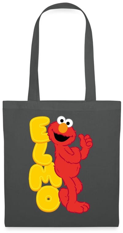 Sesamstraat Elmo Portret Tas Van Stof Schoudertas