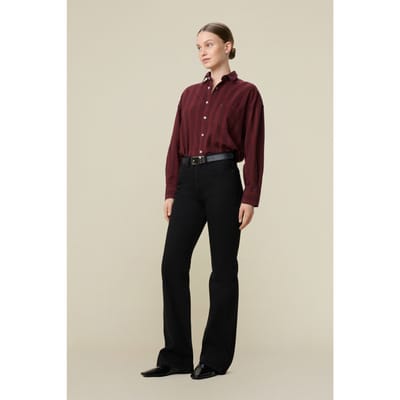 Lois Lindsay Boot Rinse Maat: W24L32 | Flared Jeans Outlet | Dames | Zwart