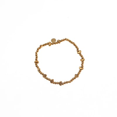Go Dutch Label Armband (Sieraad) Small Hearts Goudkleurig