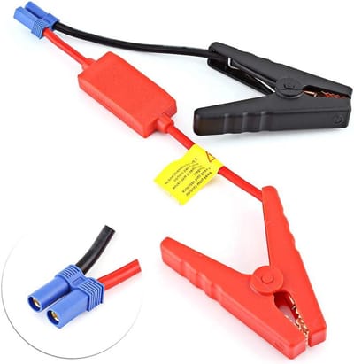 Gorgeri Jumper-kabel, duurzame auto-startkabel voor aansluiting van auto-accu Jumper Jump Start Voorkom omgekeerd opladen
