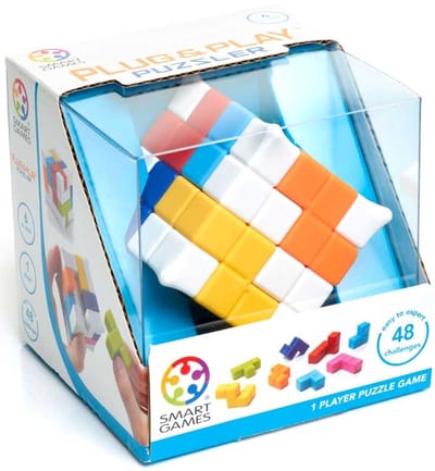 SmartGames - Plug & Play Puzzler (48 opdrachten) -  fidget toy - kubus puzzel