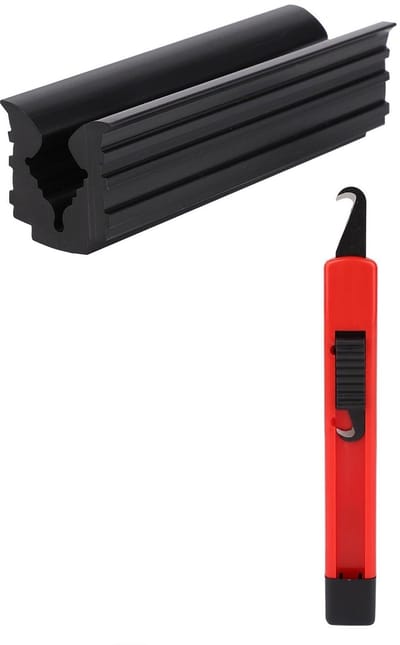 Dailygoody - Golf Club Exchange Kit - Compleet Set - Duurzaam en gebruiksvriendelijk - Inclusief Tape en Rubber Klem - Ideaal voor golfspelers - Gesc