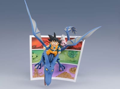 Bandai Tamashii Nations Dragon Ball Figuarts ZERO PVC Statue Son Goku (mini) & Supreme Kai (mini) Welcome to the great Adventure! 23 cm Beeld