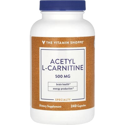 The Vitamin Shoppe, Acetyl l-Carnitine, 500 mg, 240 Capsules
