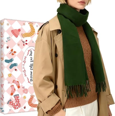 Oversized Katoenen Sjaal voor Dames, Zachte Lange Wraps voor Herfst en Winter, Ideaal voor Comfort en Warmte